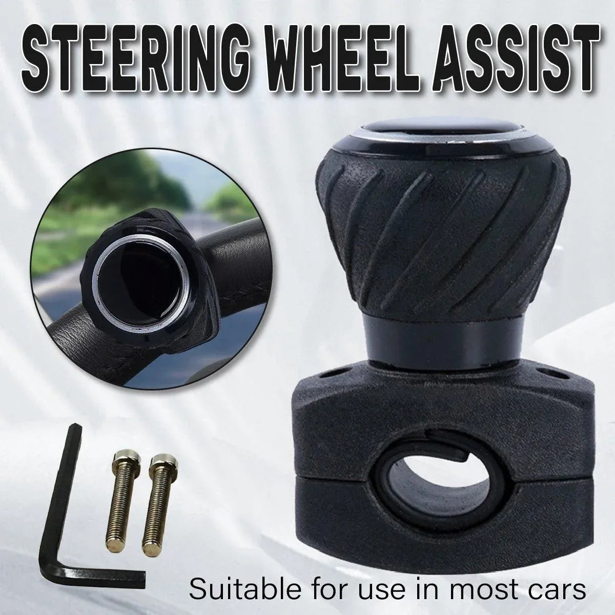 Car Steering Wheel Opening Aid Grip Tool Easy Access Helper Device for Vehicle